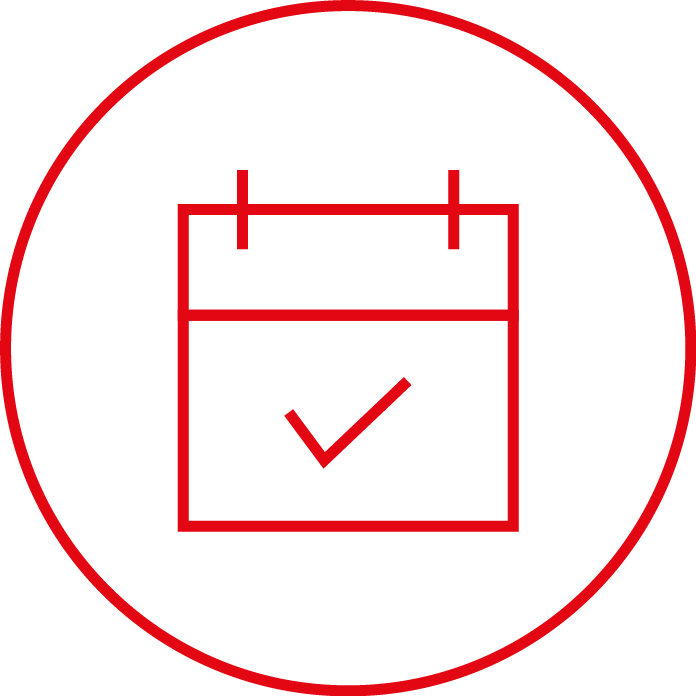 Icon Kalender – Bewerbungsschluss 30. Juni 2025